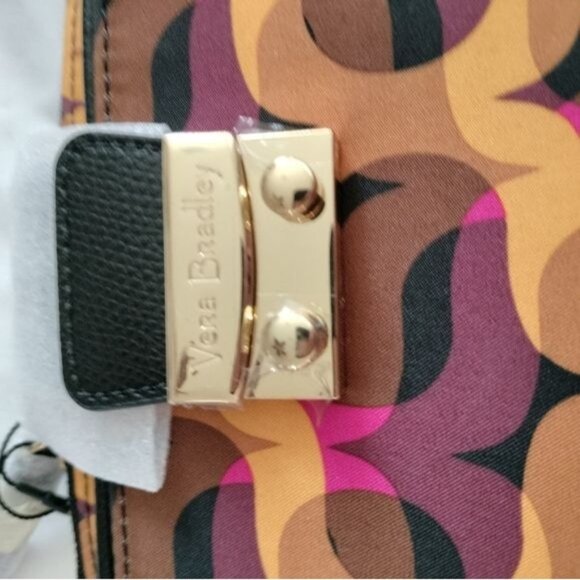 Vera Bradley Pushlock Wallet, Modern Lights - Picture 3 of 7